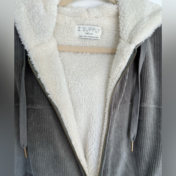 Z Supply Corduroy Fuzzy Jacket - Picture 3 of 5